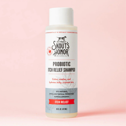 Skouts Honor Probiotic Itch Relief Shampoo