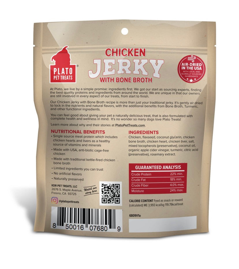 Chicken Jerky with Bone Broth 7oz