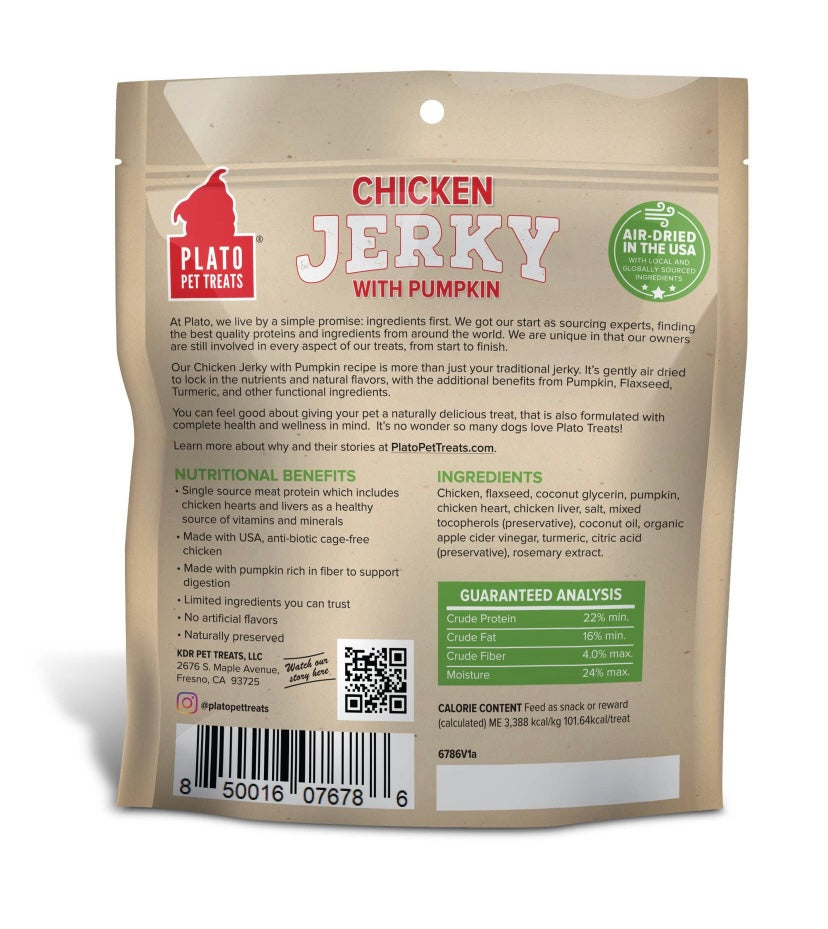 Chicken Jerky with Pumpkin 7oz