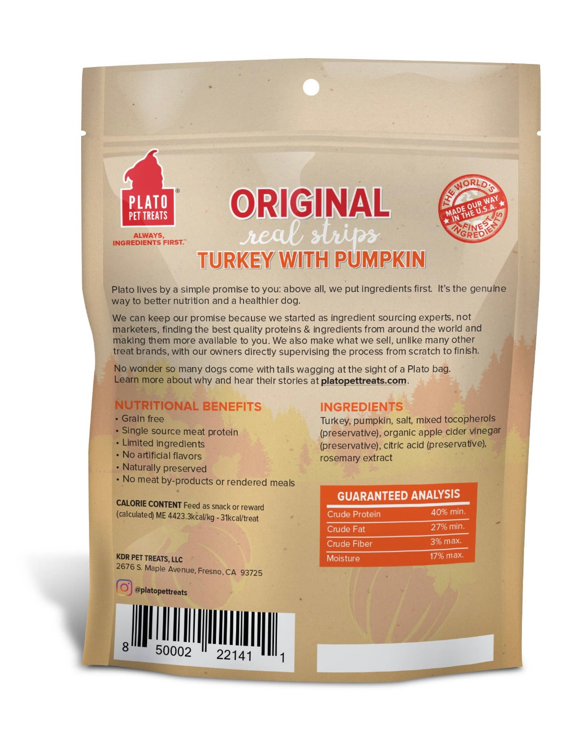 Turkey with Pumpkin 6oz