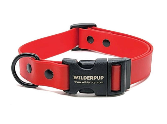 Biothane Waterproof Collar - Cherry