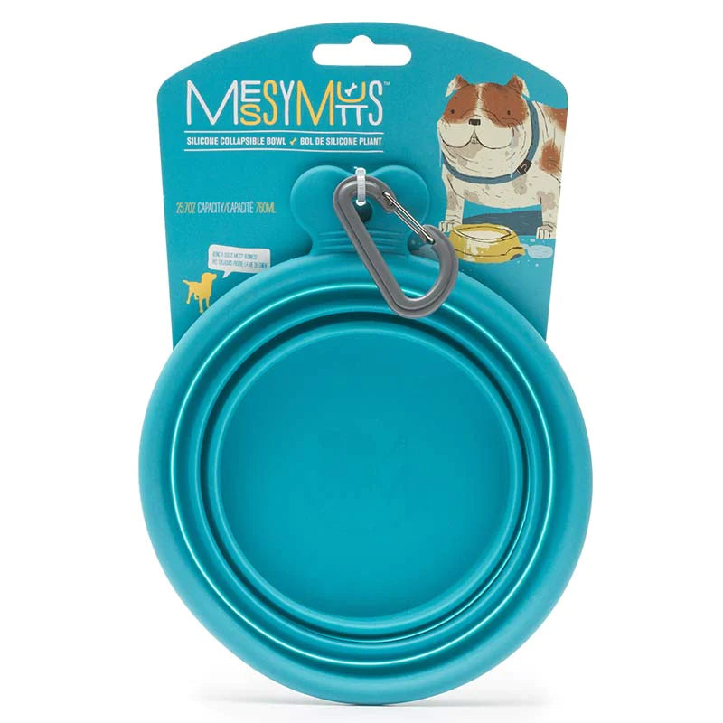 Collapsible Dog Bowl - Blue