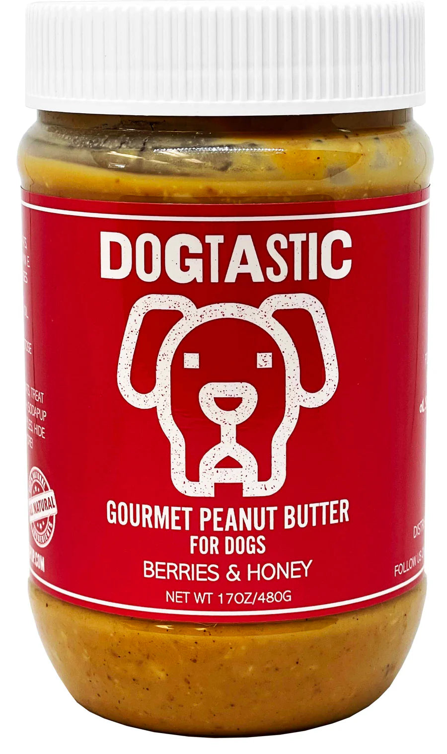 Gourmet Peanut Butter - Berries & Honey 17oz