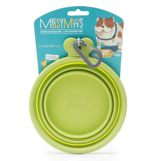 Collapsible Dog Bowl - Green