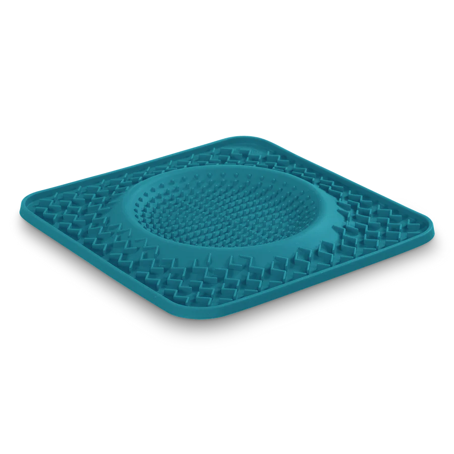 Therapeutic Dog Lick Bowl Mat - Blue